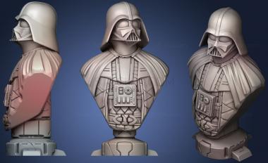 3D мадэль Buste Vader (STL)